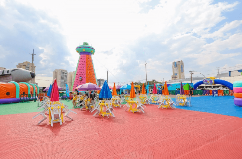 Atrações do Parque Gloob Space Jump